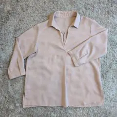 【値下げしました】NATURAL BEAUTY BASIC スキッパーブラウス