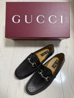 GUCCIローファー ブラック