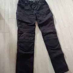 CLEVER VIVACE レディース バイク用 レザー切替 デニムパンツ - メルカリ