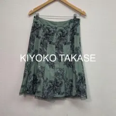 ★キヨコ タカセ プリーツスカート オリジナルプリント Mサイズのサムネイル