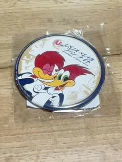 ウッディ・ウッドペッカー 缶バッジ ユニバーサル・スタジオ・ジャパン