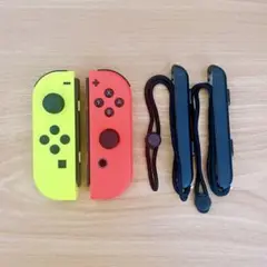 【美品】Nintendo Switch ジョイコン ネオンレッド ネオンイエロー