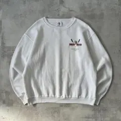 90s USA製　Duck Head　ヴィンテージ スウェット　両面プリント　鴨