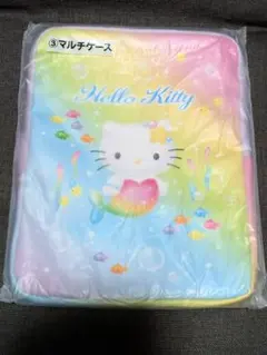 ハローキティ 一番くじ 人魚 ぬいぐるみ ③マルチケース 匿名配送