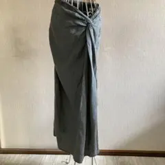 DRESSTERIORドレステリア ロングスカート リネン100% 38サイズのサムネイル