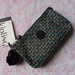 キプリング kipling 財布ポーチ ふわふわゴリラGEO FEATHERのサムネイル
