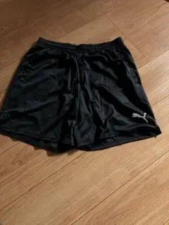PUMA ブラック ハーフパンツ L