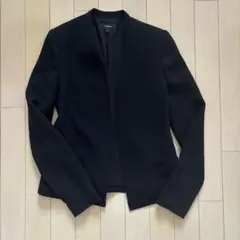 美品 Theory ノーカラージャケット ブラック　CLEAN BLAZERのサムネイル