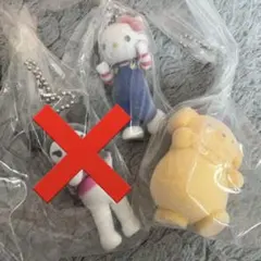 サンリオキャラクターズ　ミニチュアチャーム　ライブキャラクター 2個セット