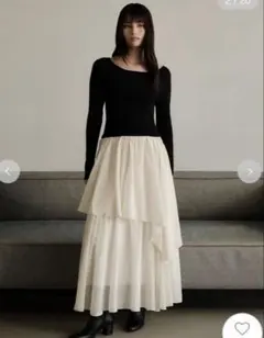 FRAY I.D ニットドッキングワンピース