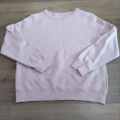 GU キッズ　女の子 スウェット　トレーナー 140　ピンク