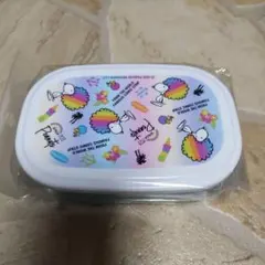 スヌーピー　お弁当箱　レインボーアフロ　3Pシール容器　ランチボックス