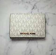 MICHAEL KORS 三つ折り財布 ホワイト