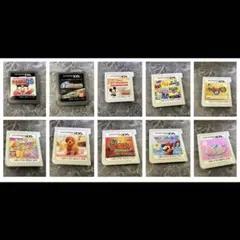 Nintendo 3DS DS ソフト 10本セットのサムネイル