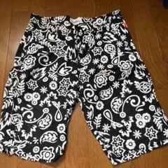 美品 whiz limited 2011ss アロハショーツ 黒 Mのサムネイル
