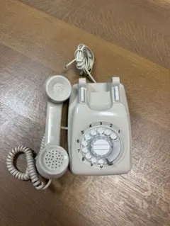 ダイヤル式電話　受話器 ヘッドセット DJ ヘッドホン　昭和　ヴィンテージ50s ダイヤル式電話 受話器 ヘッドセット DJ ヘッドホン 昭和 ヴィンテージ