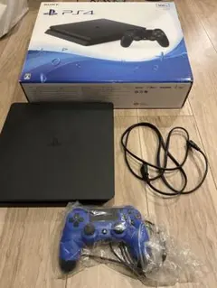SONY PS4 500GB 本体(CUH-2000A) ブルーコントローラー月