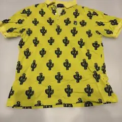PEARLY GATES MADE 4 GOLF サボテン柄 ポロシャツ