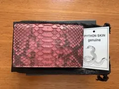 お値下げ❣️新品未使用　パイソン　名刺入れ