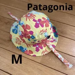 Patagonia カラフル　花柄バケットハット リバーシブル　18M-3T