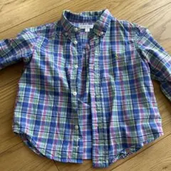 Ralph Lauren 90cmキッズボタンダウンシャツ ラルフローレン　ポロ