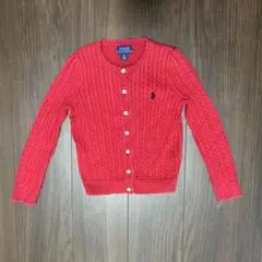 ラルフローレン　ケーブルニット　カーディガン