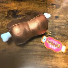 もっちり骨付き肉 キラデカマスコット