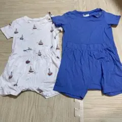 H&M ベビーパジャマ セットアップ 2点セット90センチのサムネイル