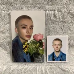 stray kids ヒョンジン MANIAC チェキ ポラ トレカ stray kids ヒョンジン MANIAC チェキ ポラ トレカ