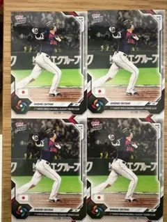 4枚　Topps NOW WBC 大谷翔平 満塁ホームランカード