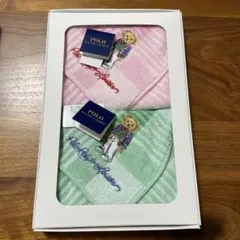 POLO Ralph Lauren タオルハンカチ 2枚セット