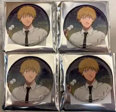 チェンソーマン レゼ篇 まねきねこ 缶バッジ 「デンジ」4個セット