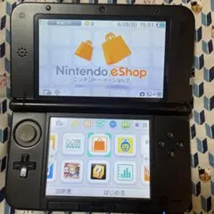 Nintendo 3DS LL 本体 ブルーブラック