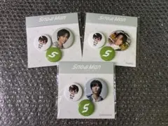 SnowMan 1st POP-UP缶バッジセット ソウル,台北バンコク阿部亮平