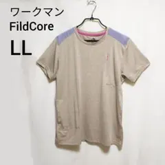 ワークマン フィールドコア Tシャツ 撥水 ストレッチ グレー サイズLLのサムネイル