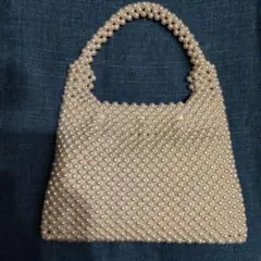 最終値下げ‼️パールビーズ ハンドバッグ