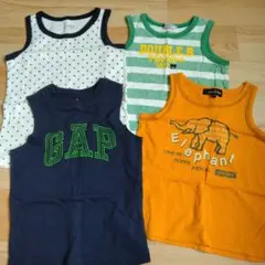4枚セット　GAP　East Boy　ダブルB　 タンクトップ 110cm