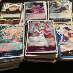 ワンピース カードゲーム キャラクターセット　蒼海の七傑200枚①