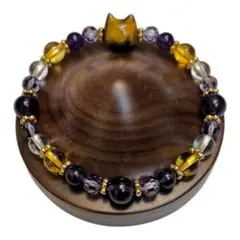 【新品】猫　ブレスレット　パワーストーン　天然石