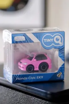 TINY Q Honda Civic EK9 Kandy Pink ミニカーのサムネイル