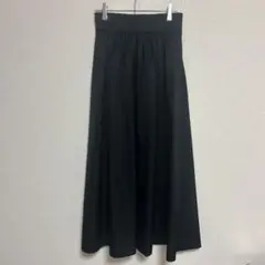 BLENHEIM⭐︎やや光沢のあるブラックのフレアスカートのサムネイル