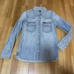 Lee デニムシャツ 長袖 ライトブルー