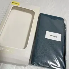 新品✨️ iPhone 17 ProMax スマホケース 手帳型 ネイビーブルー