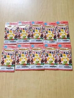 【新品未開封】 どうぶつの森　amiiboカード 第4弾 (10パックセット)