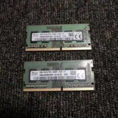 メモリー2GBと4GB