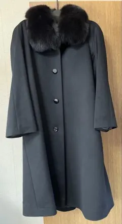 美品Pierre Balmainウール×カシミヤ コート 極美品】ピエールバルマン カシミヤ100% ステンカラーコート Lサイズ