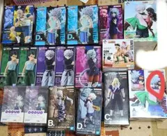 一番くじハンターハンターA賞、B賞、C賞、D賞、E賞、G賞、ラストワン賞、pop