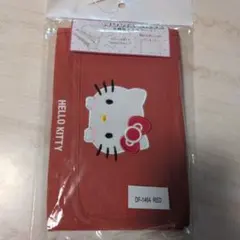 HELLO KITTY マルチケース レッド DF-1464