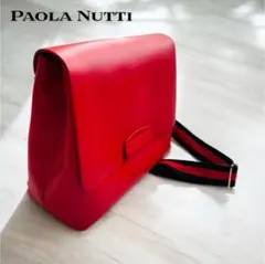 【タグ付き未使用品】PAOLA NUTTI パオラヌッティ　牛革ショルダーバッグのサムネイル