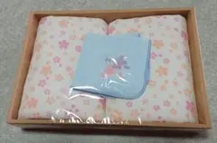 花柄タオルセット（2枚+ハンカチ）